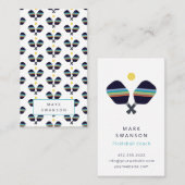 ピックボールコーチ+パーソナルトレーナー名刺 名刺 (正面/裏面)