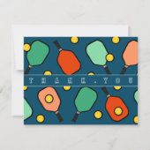 ピックボールサンキューカード (正面)