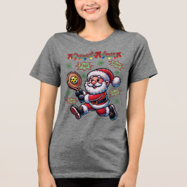 ピックボールサンタクロースのクリスマス トライブレンドＴシャツ