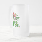 ピックボールサンタビッグディル フロストグラスビールジョッキ (正面左)