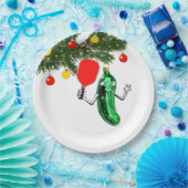 ピックボールスポーツクリスマスホリデー ペーパープレート (パーティー)