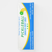 ピックボールスマッシュトーナメントカスタム 横断幕 (縦)