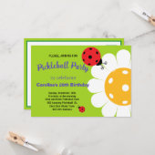 ピックボールデイジー&レディバグB'day Investation+ RSVP カード (正面/裏面インサイチュ)