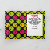 ピックボールハッピーバースデー シーズンカード (内部)