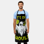 ピックボールハロウィーン衣装ピックボールラバートリック エプロン (着用した状態)