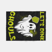 ピックボールハロウィーン衣装ピックボールラバートリック フリースブランケット (正面(横))