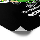 ピックボールハローウィンパーティフランケンシュタインのモンスター ポスター (角)