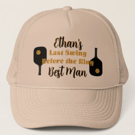 ピックボールバチュラーパーティブラック金ゴールド キャップ