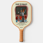 ピックボールパドルで連れて行って ピックルボールラケット (裏面)