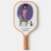 ピックボールパドルを探しているわけではない ピックルボールラケット (正面)