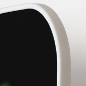 ピックボールパドルカスタムパインアップルネオンブラック ピックルボールラケット (左詳細)