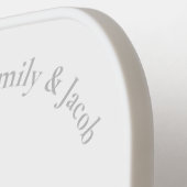 ピックボールパドルクラシックートロピカルパームリーフ ピックルボールラケット (左詳細)