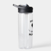 ピックボールパドルパーム春カリフォルニアカスタム州 ウォーターボトル (右面)