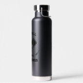 ピックボールパドルパーム春カリフォルニアカスタム州 ウォーターボトル (左面)