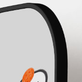 ピックボールパドル付きスティックフィギュア ピックルボールラケット (左詳細)