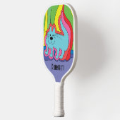 ピックボールパドル猫 ピックルボールラケット (左)