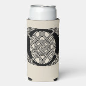 ピックボールパドル スリム缶クーラー (Seltzer正面)