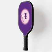 ピックボールパドル – フローラ追加イニシャル ピックルボールラケット (左)