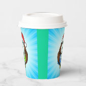 ピックボールパドル 紙コップ (左)