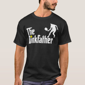 ピックボールパパ選手の父の日Dinkfather Tシャツ