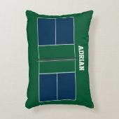 ピックボールパーソナライズされたコート アクセントクッション (正面(垂直))