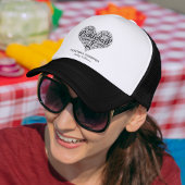 ピックボールパーソナライズされた選手の名前文字ワードアート キャップ