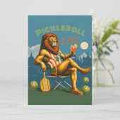 ピックボールパーティートーナメント招待状スプリッツ 招待状 (スタンド正面)