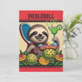 ピックボールパーティートーナメント招待状スロッス 招待状 (スタンド正面)