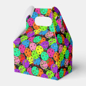 ピックボールパーティーバルーンBlack Thank Thank You フェイバーボックス (裏面サイド)