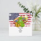 ピックボールパーティー第4回7月インディペンデンスデイアメリカ セーブザデート (スタンド正面)