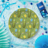 ピックボールパーティー紙プレートナプキンス ペーパープレート (パーティー)