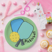 ピックボールパーティー紙プレートバイデブジェフリー ペーパープレート (パーティー)