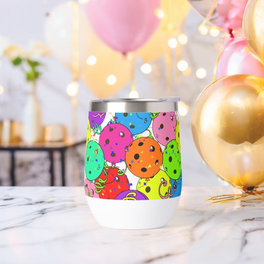 ピックボールパーティー紙吹雪とピックボール風船 (バチェラーパーティー)