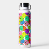 ピックボールパーティー紙吹雪とピックボール風船 ウォーターボトル (背面)