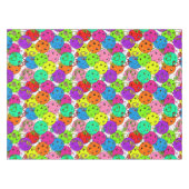 ピックボールパーティー紙吹雪とピックボール風船 テーブルクロス (正面(横))