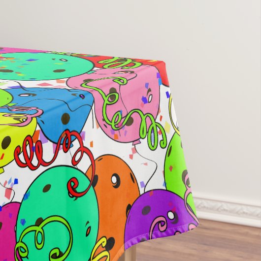 ピックボールパーティー紙吹雪とピックボール風船 テーブルクロス (インサイチュ)