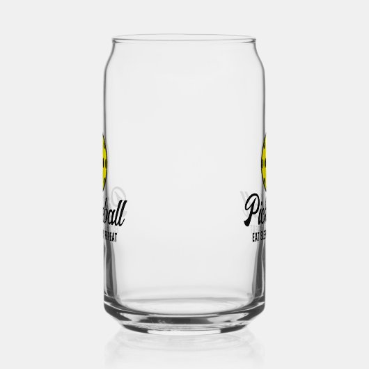 ピックボールパーティー缶ドリンクガラスの形状 ガラス缶 (右)