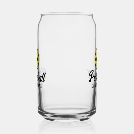 ピックボールパーティー缶ドリンクガラスの形状 ガラス缶 (左)