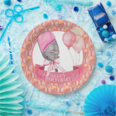 ピックボールパーティー誕生日 ペーパープレート (パーティー)