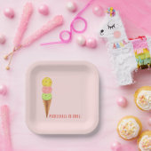 ピックボールパーティー ペーパープレート (パーティー)