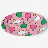 ピックボールパーティー ペーパープレート (アングル)