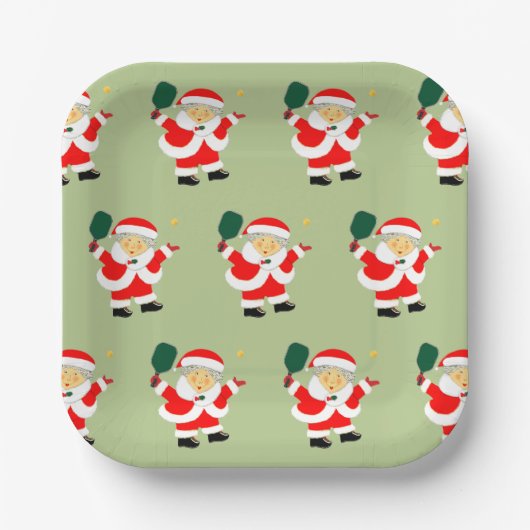 ピックボールパーティー ペーパープレート (正面)