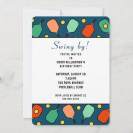 ピックボールパーティー 招待状