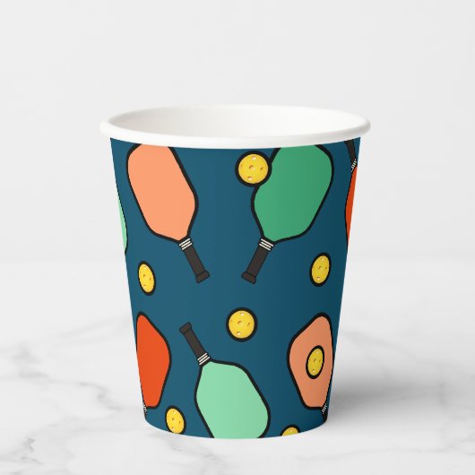 ピックボールパーティー 紙コップ (正面)