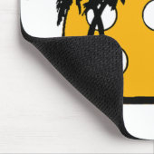 ピックボールビーチサンセット マウスパッド (コーナー)