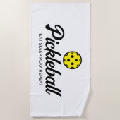 ピックボールビーチタオルギフト ビーチタオル (正面)