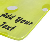 ピックボールピックボールボールイエローペルソナカスタマイズリズ カッティングボード (角)