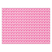 ピックボールピンク&ホワイトピックボールホームデコール テーブルクロス (正面(横))