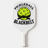 ピックボールブラックベルトおもしろい- Pickleball Master ピックルボールラケット (正面)