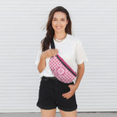 ピックボールプリンセス引用文名前をカスタムするイニシャルピンク ファニーパック